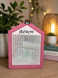 Jelly cat Pin badge holder