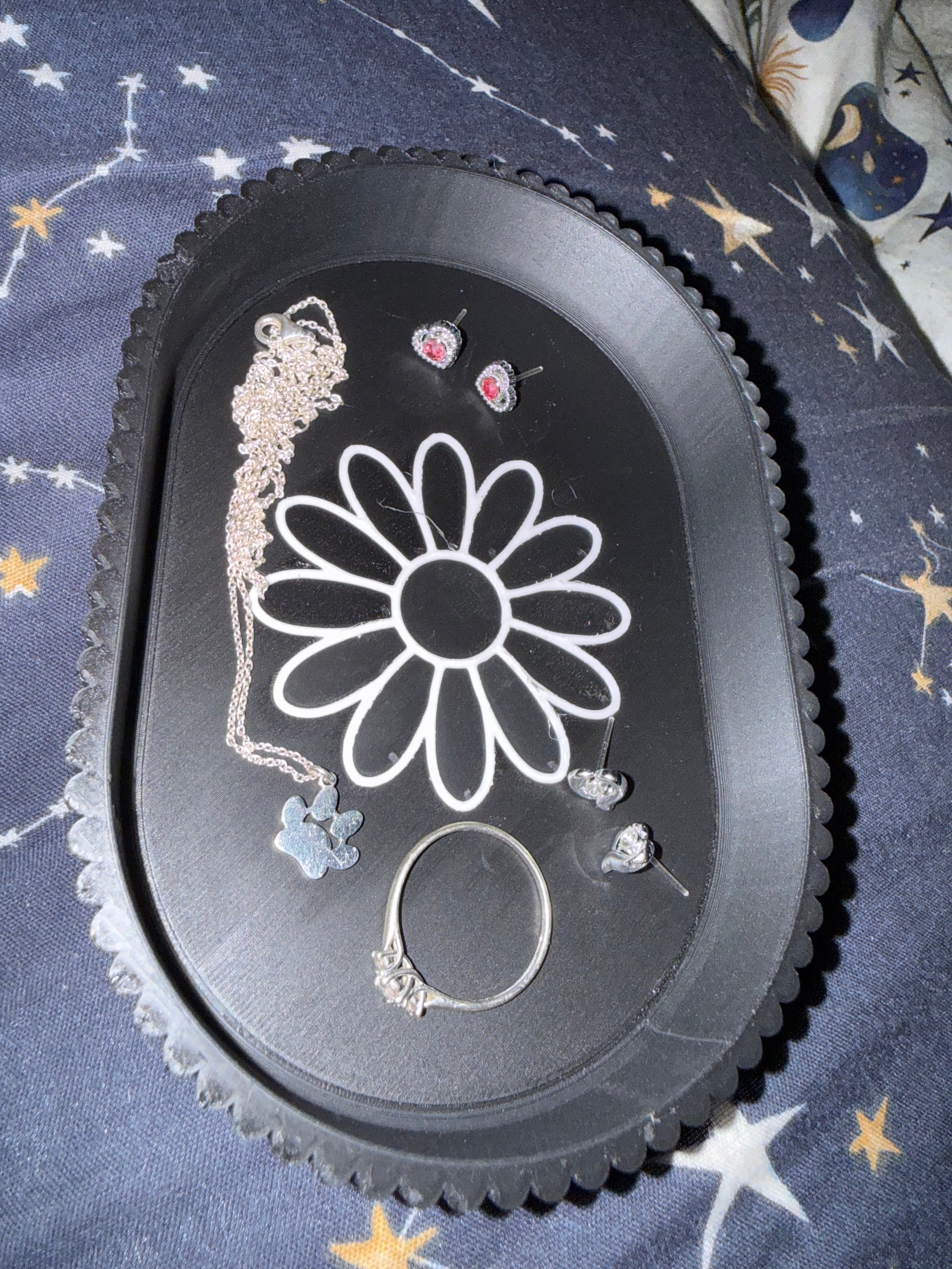 Daisy Jewellery Dish